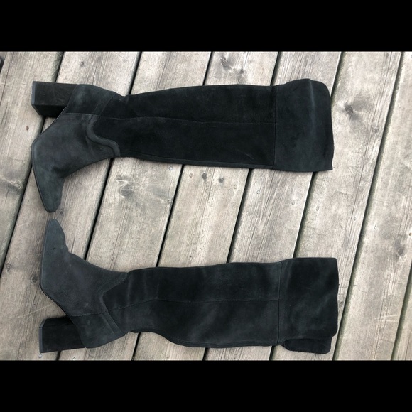 Zara High Black Boots - Picture 3 of 5